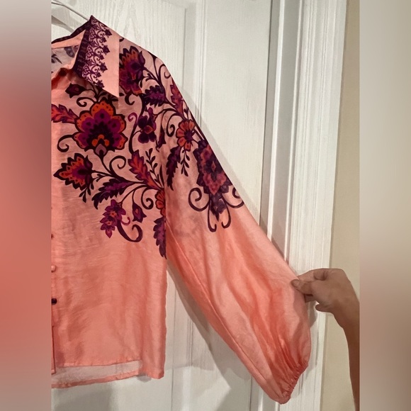FINAL PRICE NWOT Ciebon Linen Top - Picture 5 of 6